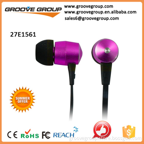 durable earbuds with microphone with logo printing available
